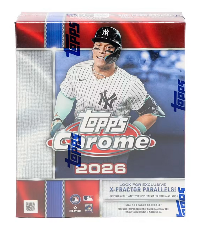 2026 Topps Chrome Baseball Mega Box