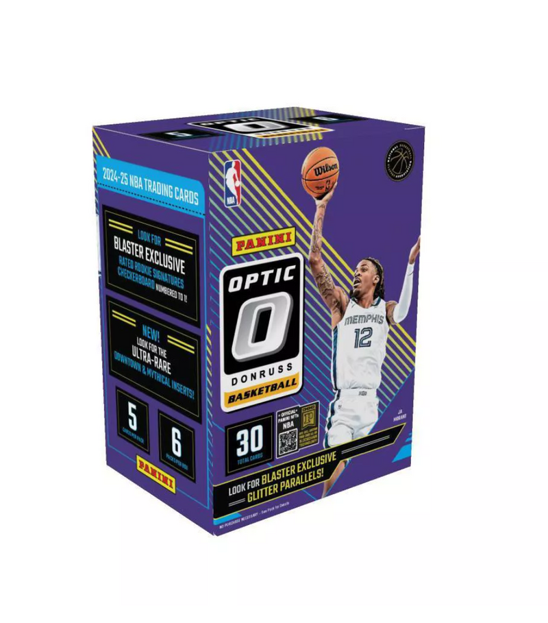 2024-25 Panini NBA Optic Donruss Basketball Trading Card Blaster Box