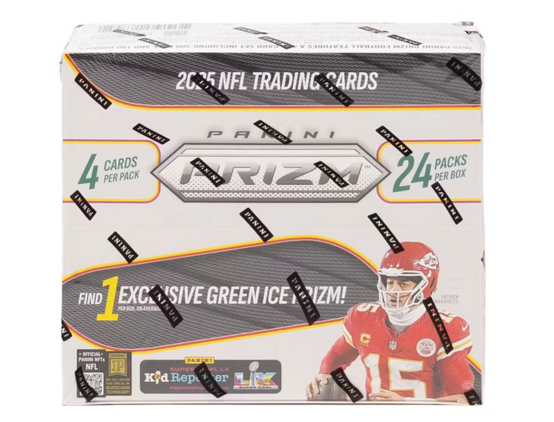 2025 Panini Prizm Football Retail Box ( Green Ice Prizm!)