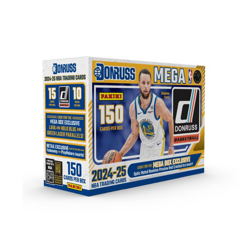 2024-25 Panini Donruss NBA Basketball Trading Card Mega Box