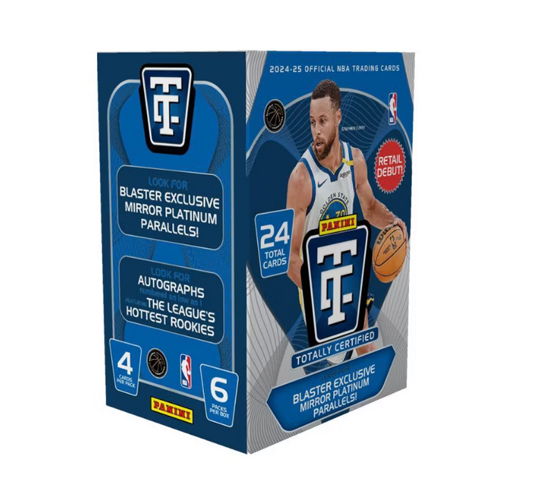 2024-25 Panini NBA Totally Certified Basketball Trading Card Target Exclusive Blaster Box