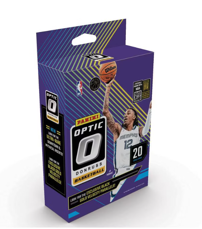 2024-25 Panini NBA Optic Donruss Basketball Trading Card Hanger Box