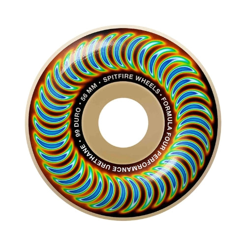 Spitfire Wheels Formula 4 Radioactive Classic 56mm 99a