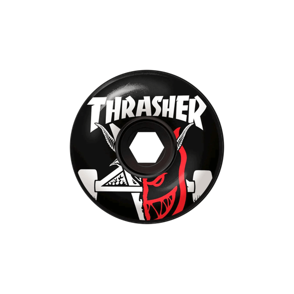 Spitfire X Thrasher 80HD “Thrash and Burn” Classic Full Black 56mm