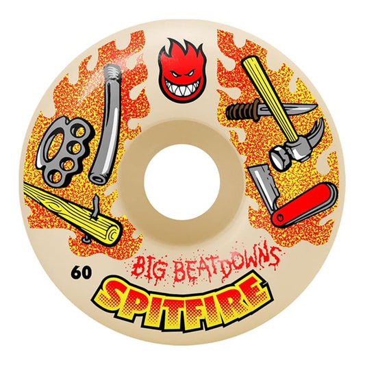 this is an image of Spitfire Wheels Formula 4 Classic Big Beatdowns