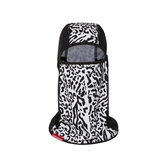 this is an image of SprayGround Leopard Pulldown Mask