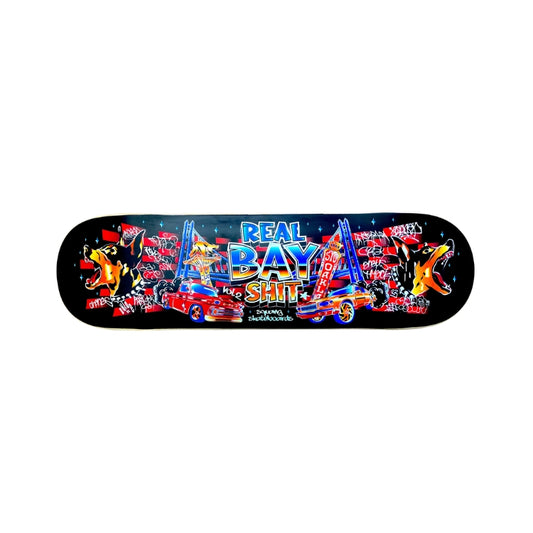 this is an image of Squang Skateboard Deck “Real Bay Shit Vol 2”