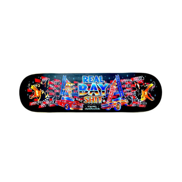 this is an image of Squang Skateboard Deck “Real Bay Shit Vol 2”