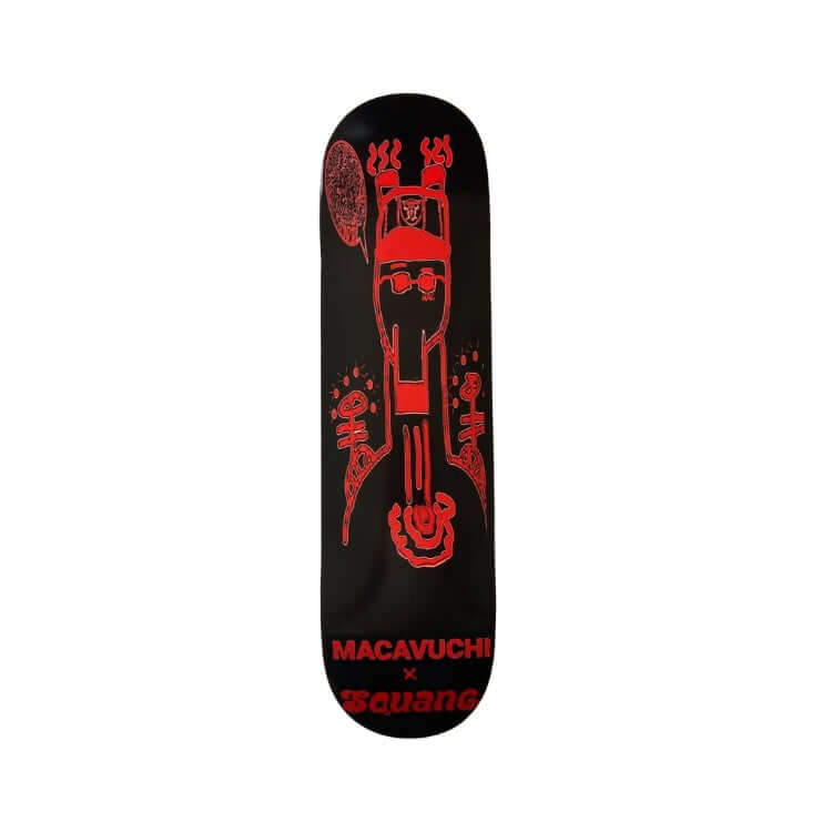 this is an image of Squang Skateboard Deck “Squangavuchi”