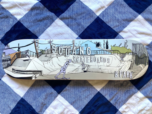 this is an image of Squang Skateboards