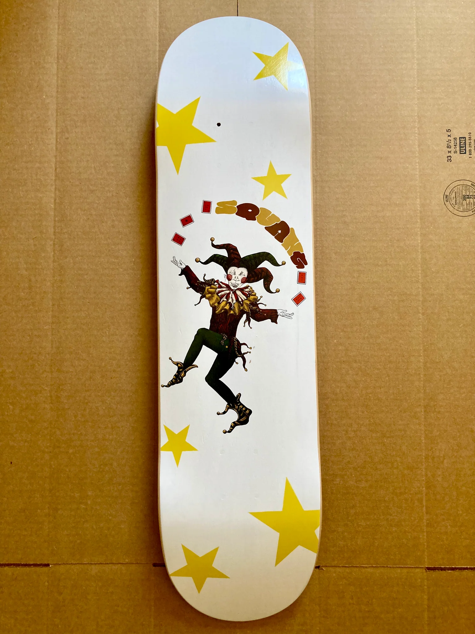 this is an image of Squang Skateboards