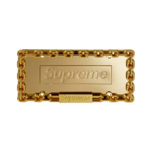 Supreme Chain License Plate Frame