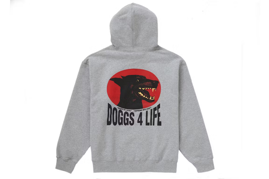 this is an image of Supreme Hoodie "Doggs 4 Life"