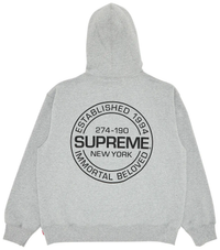 this is an image of Supreme Hoodie "Immortal Logo"