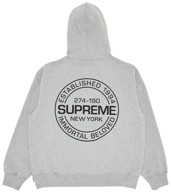 this is an image of Supreme Hoodie "Immortal Logo"