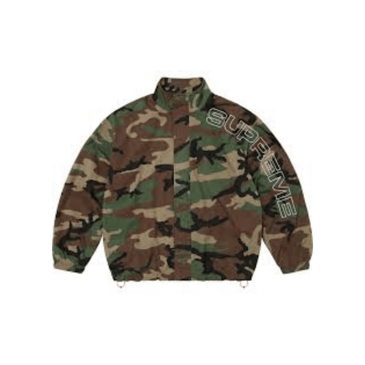 Supreme Spellout Embroidered Ripstop Track Jacket