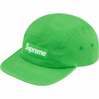 this is an image of Supreme Washed Chino Twill Camp Cap