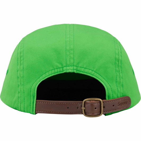 this is an image of Supreme Washed Chino Twill Camp Cap