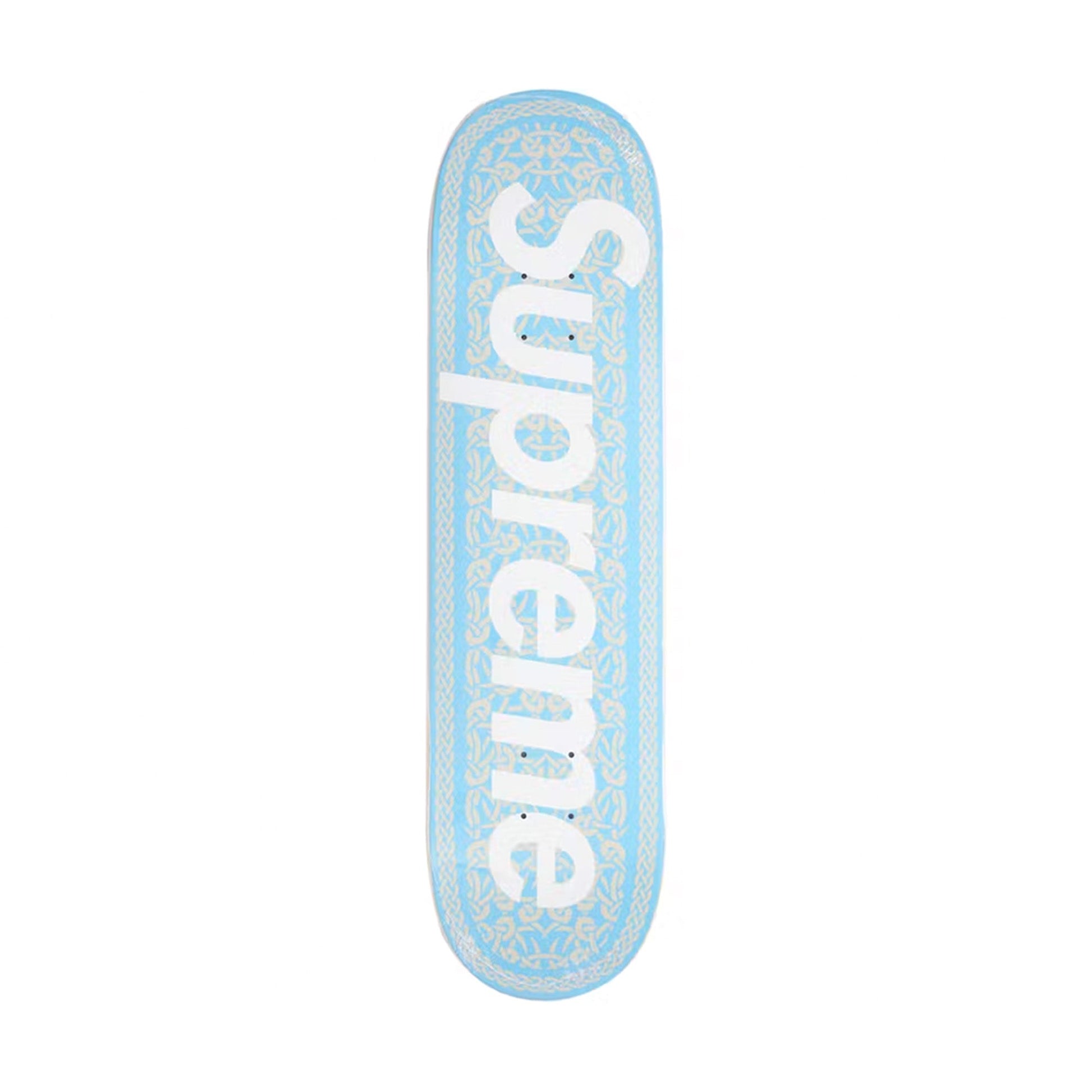 this is an image of Supreme Celtic Knot Skateboard Deck