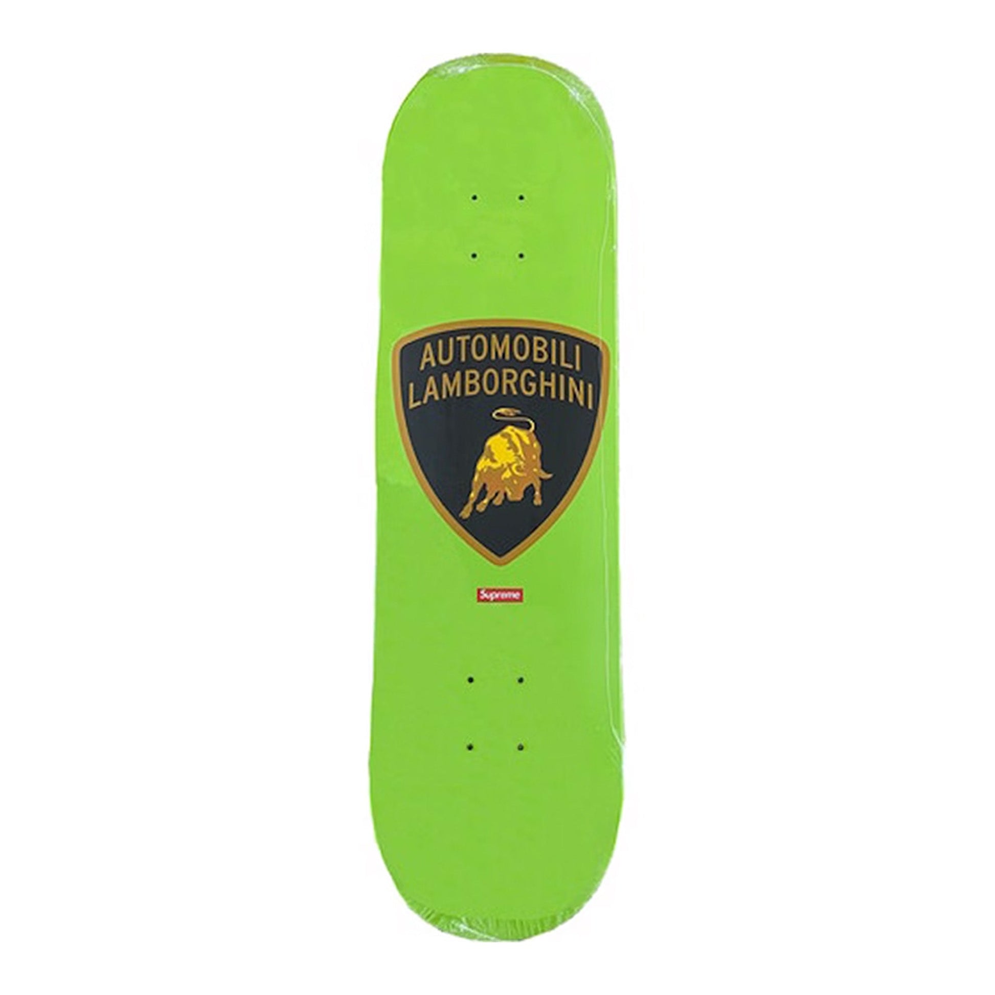 this is an image of Supreme Lamborghini Skateboard Deck