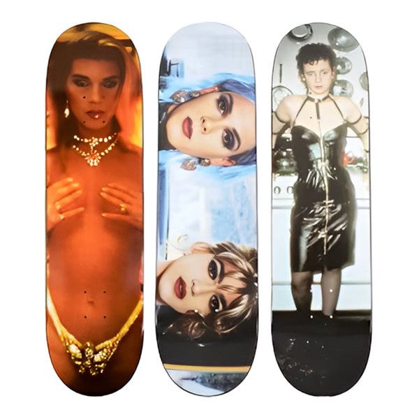 this is an image of Supreme Nan Goldin Skateboard Deck
