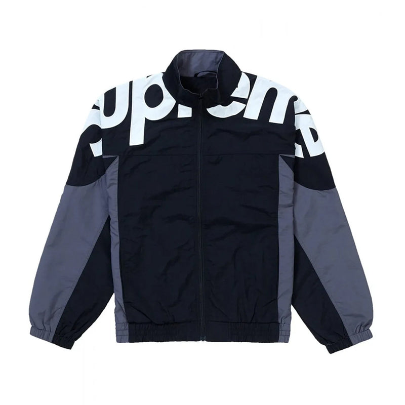 this is an image of Supreme Track Jacket Shoulder Logo