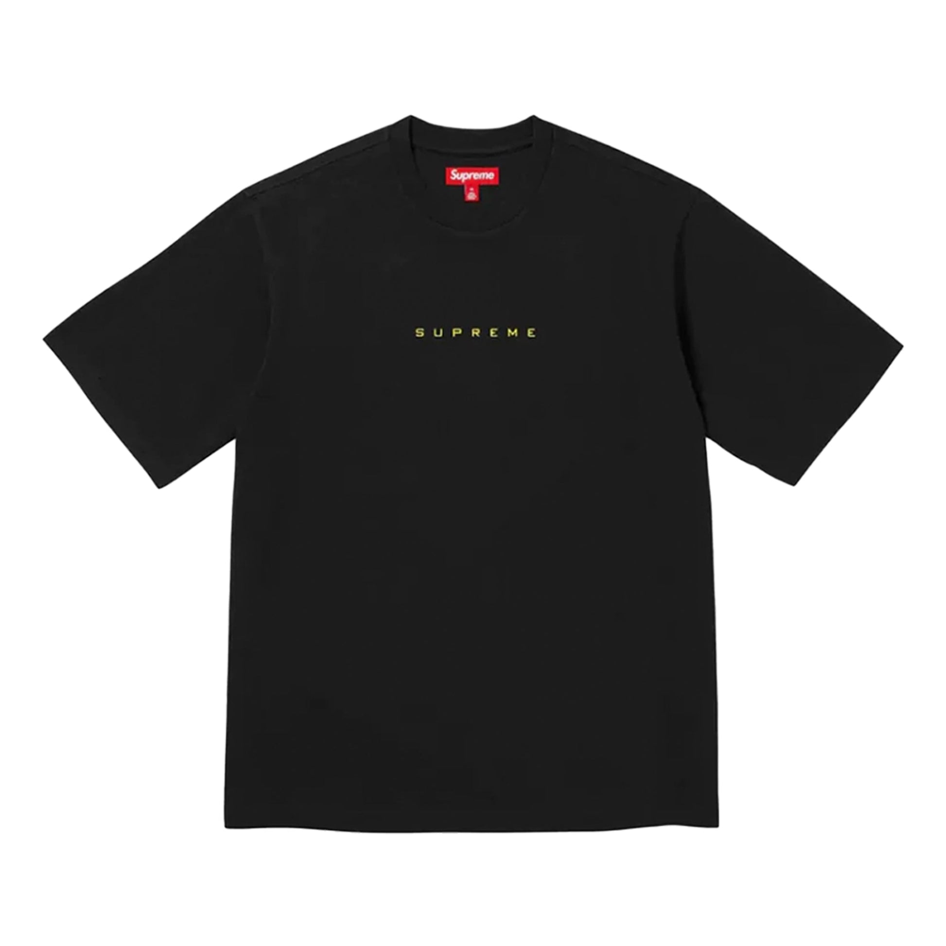 this is an image of Supreme “University” T-Shirt Black
