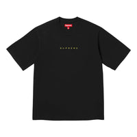 this is an image of Supreme “University” T-Shirt Black