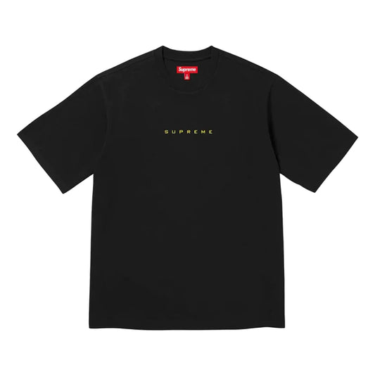 this is an image of Supreme “University” T-Shirt Black
