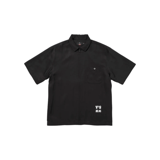 Supreme x Y’s Silk Zip Up S/S Shirt
