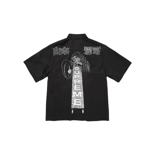 Supreme x Y’s Silk Zip Up S/S Shirt
