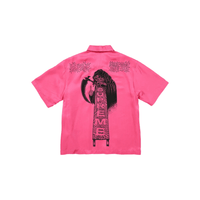 Supreme x Y’s Silk Zip Up S/S Shirt