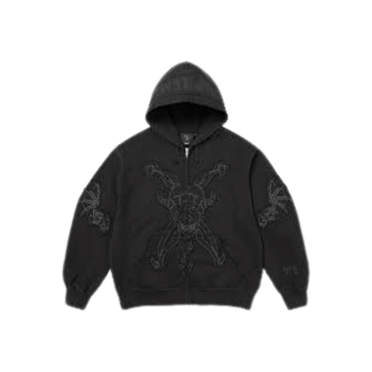 Supreme x Y's Zip Up Hooded Sweatshirt