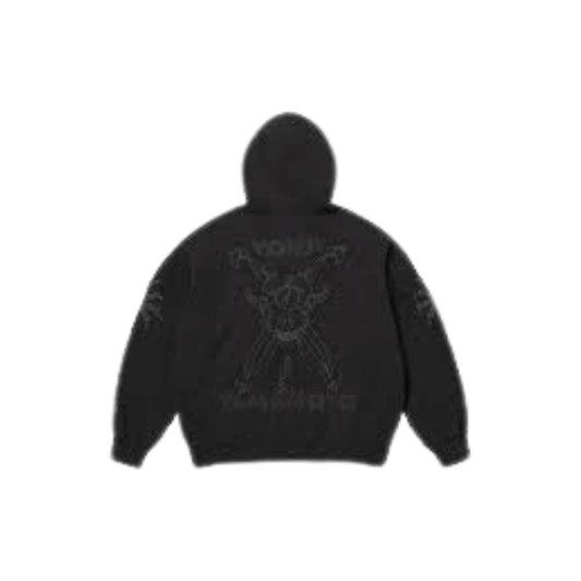 Supreme x Y's Zip Up Hooded Sweatshirt