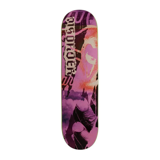 this is an image of Disorder Skateboard Team Deck- Shredded