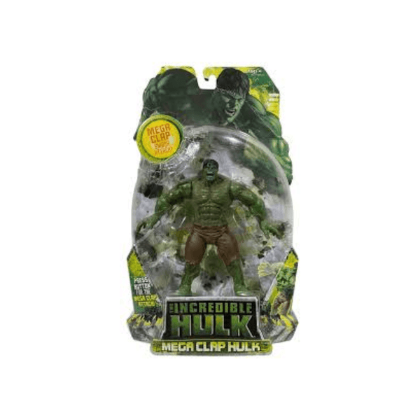 The Hulk Movie Mega Clap Figure Edward Norton Marvel Incredible Avengers 2008