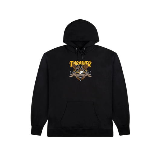 Thrasher X Anti-Hero Eaglegram Hoodie Black