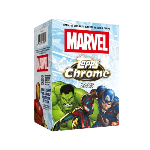 Tops Chrome Marvel Trading Cards Box
