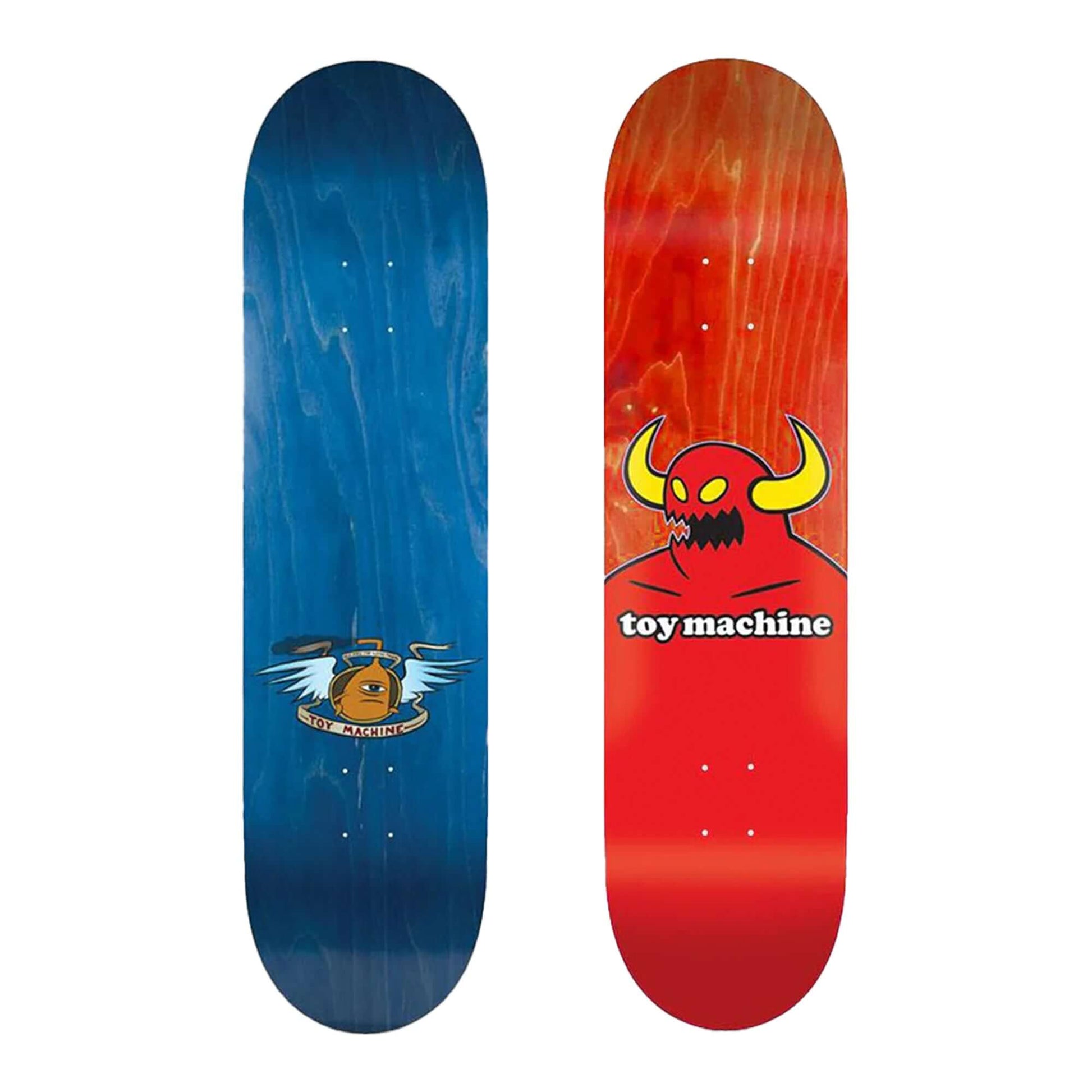 this is an image of Toy Machine Skateboard Deck Team Classic Monster