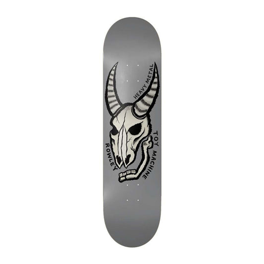 this is an image of Toy Machine Skateboard Deck Geoff Rowley Heavy Metal