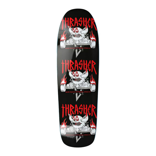 this is an image of Toy Machine X Thrasher Skateboard Deck Girlfriend