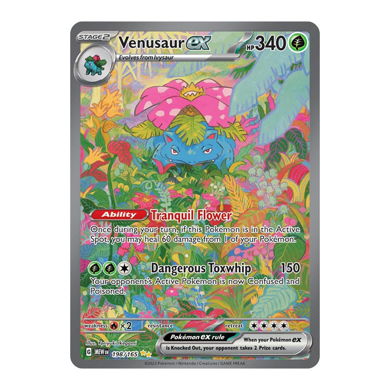 this is an image of Ungraded Venusaur ex #198