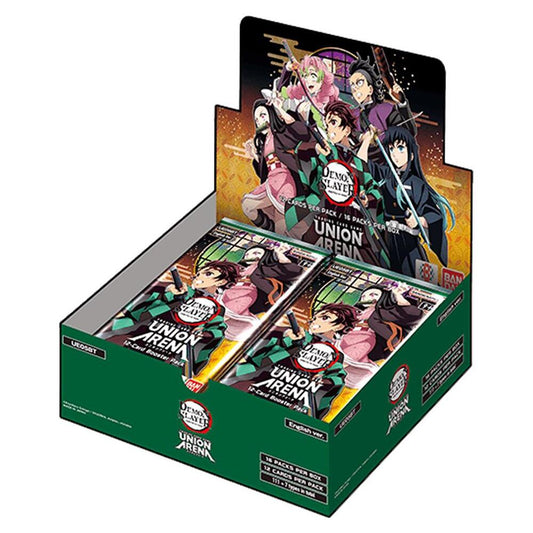 this is an image of Union Arena Demon Slayer: Kimetsu no Yaiba Booster Box