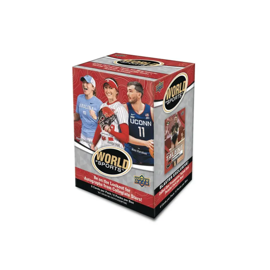 Upper Deck World of Sports Trading Cards 6pk