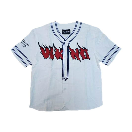 this is an image of WKND Logo Baseball Jersey