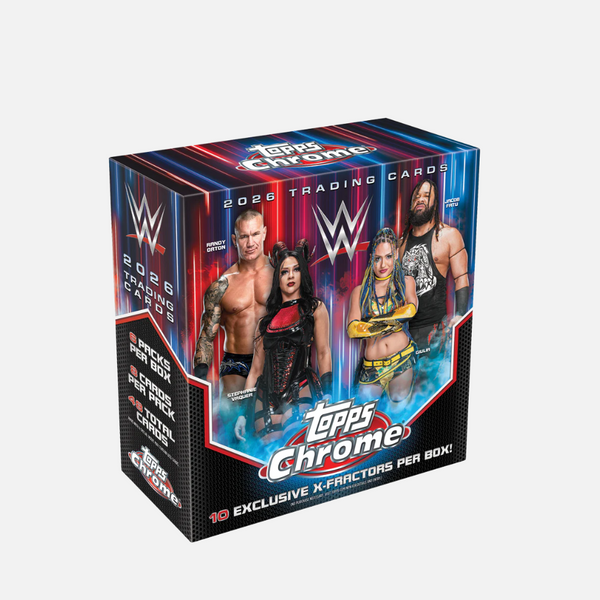 WWE Topps Chrome Mega Box Factory Sealed with X-Fractor Parallels