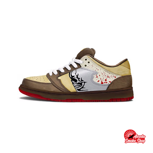 this is an image of Warren Lotas "Chainsaw Reaper" Dunks