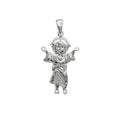 Young Jesus Pendant in Sterling Silver
