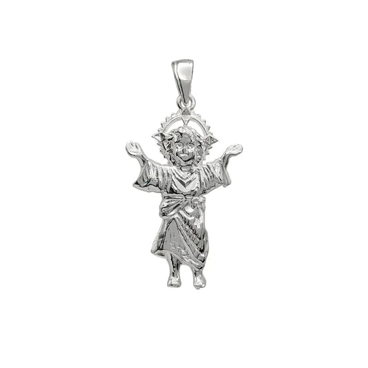 Young Jesus Pendant in Sterling Silver product photo
