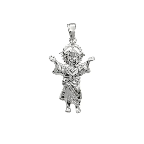 Young Jesus Pendant in Sterling Silver product photo